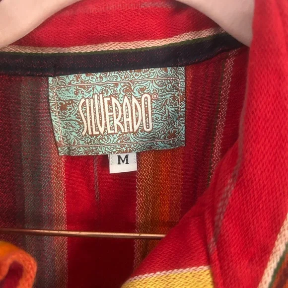 Silverado Western wear womens button-down Concho buttons made in the USA 100% - Picture 7 of 12